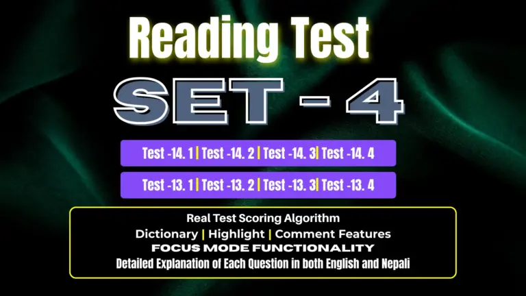 Reading SET – 4